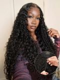 Glueless Deep Wave Drawstring Ready To Go 6*8 Lace Front Wig - Image 4