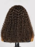 #4 Dark Brown Pre Styled Curly 13x4 Lace Wig With Baby Hair - Image 6