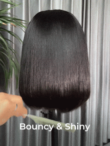 12A Grade Raw Hair Bob Wig Straight Real Invisible HD Lace Never See Knots - Image 7