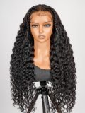 Pre Braided Pre Styled Ready To Go Deep Wave 13*6 Frontal Wig - Image 6