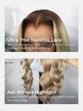M Hairline Blonde Ombre Highlight Body Wave 13x6 Lace Front Wig - Image 3