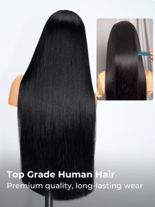 Double Drawn Top Grade Straight And Body Wave HD Lace Wig Human Hair - Image 17