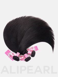Straight Weave Hair 3 Bundle Deals With 6*6 Lace Closure - Image 5