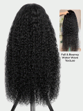 Water Wave Glueless Invisible Half Wig With Drawstring For Beginners - Image 8