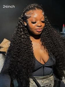 Influencer's Style- Pre Braid Deep Wave 13*6 Lace Front Wigs Glueless - Image 5