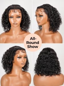 Water Wave Pre Styled 13x4 Lace Frontal Wigs Ready To Go - Image 6