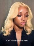 Blonde Body Wavy 6x8 Glueless Lace Wig Side Part Style Ready To Go - Image 6