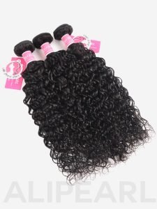Alipearl Brazilian Hair 3 Bundles Natural Wave With 4*4 Lace Closure - Image 4