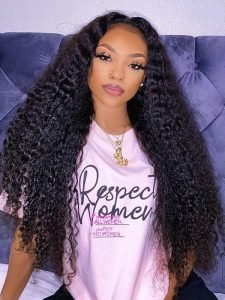 Curly U Part Wig Affordable Human Hair Wigs V Part Wigs Online - Image 5