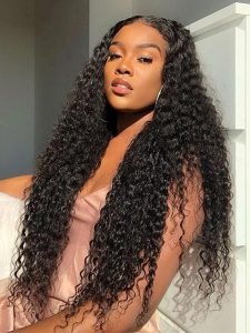 Cheap U Part Wigs Deep Wave Hair Wigs For Women - Image 5