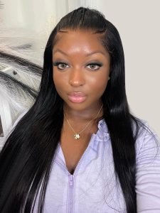 3 Braids Style Pre Braided Wig Glueless Straight 13x4 Lace Wig Human Hair - Image 5