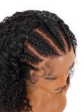 Braiding Human Hair 13u00d74 Lace Front Curly Bob Wigs Pre-Bleached With Full Density - Image 4
