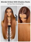 Layered Cut Honeyed Bliss M Hairline 6x8 Lace Front Wig Glueless - Image 3
