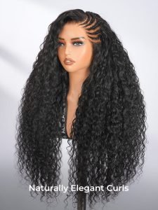 Water Wave Pre Braided 13x6 HD Lace Glueless Wig Ready to Go - Image 4