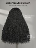 Double Drawn Water Wave 13x6 Built-In Scalp Wig Natural Wave Hair - Image 5