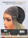 12A Raw Hair Champagne Blonde Highlights HD Lace Wig Ready To Go - Image 5