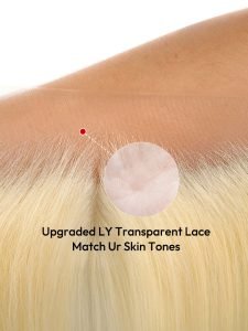 Easy Go Glueless Light Blonde #613 Straight And Body Wave Pre Cut Lace Closure Wigs - Image 8