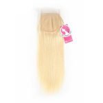 Alipearl Pure 613 Blonde Straight Human Hair 4x4 5x5 Super Thin LY Lace Closure - Image 3