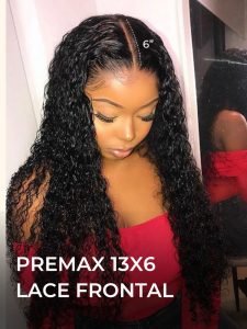 Deep Wave Wigs 13x6 Frontal Wigs Curly Human Hair Wigs - Image 4