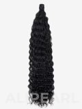 Alipearl Deep Wave Real Human Hair Ponytail With Magic Paste - Image 3