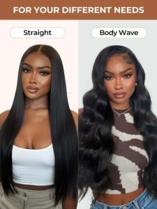 Single Knots Parting Max 13x5 HD Lace Front Wigs 300% High Density Virgin Human Hair - Image 5