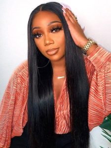 Deep Part 6*6 Lace Wigs Straight Super Invisible HD Lace Wigs - Image 3