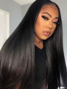 Straight U Part Wig Human Hair V Part Wigs For Sale - Image 6