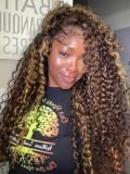 4/27 Highlight Burmese Curly Hair Bundles Human Hair Extension - Image 6