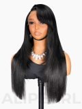 Y2k Layered Straight Glueless 5*7 Ready To Go Wig With Side Bangs - Image 6