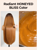 Layered Cut Honeyed Bliss M Hairline 6x8 Lace Front Wig Glueless - Image 10