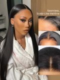 Ship In 24 Hours - Glueless Ready To Go Straight Human Hair Wigs 180% Density Lace Front Wigs - Image 4
