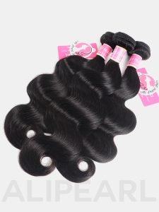 Alipearl Hair 3 Bundles Brazilian Body Wave with 13X4 Lace Frontal - Image 6