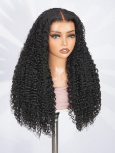 Burmese Curly HD Lace Front High Density Wigs Human Hair - Image 4