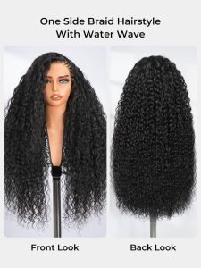 Water Wave Pre Braided 13x6 HD Lace Glueless Wig Ready to Go - Image 11