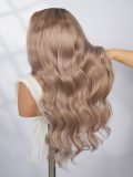 Mushroom Blonde 13x6 Lace Frontal Body Wave Wig With Layered Cuts - Image 8