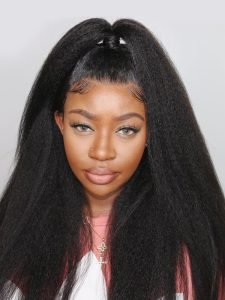 250% Density Yaki Straight Alipearl Super Thin LY Lace Front Wigs Pre Plucked - Image 4