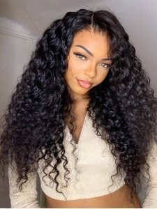 Wavy Lace Wig 13*4 Lace Front Wigs Loose Deep Hair Human Hair Wigs - Image 5