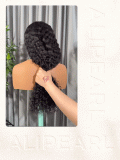 Deep Wave Glueless Ready To Go 4x7 Invisible Lace Front Wig Human Hair - Image 7
