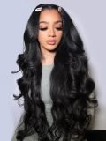 40 Inches Layered Cut Ocean Wave Long 13x6 HD Lace Frontal Wig 300% Density - Image 5