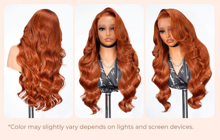 layered cut wavy hair with curtain bang