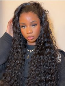 12A Raw Hair Alipearl Top Grade Deep Wave HD Lace Wig Long Human Hair Wig - Image 6