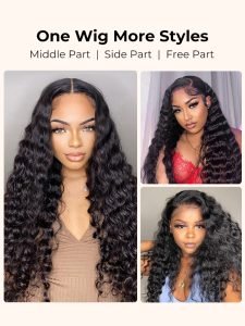 Wavy Lace Wig 13*4 Lace Front Wigs Loose Deep Hair Human Hair Wigs - Image 6