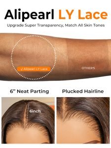 Honeyed Bliss Color Wig M Hairline 13x6 Front Wig With Widow's Peak - Image 7