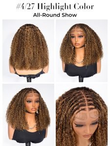 Boho Bob Knotless Braids 13u00d76 Glueless Wig Ready To Go - Image 8