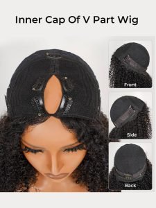 Water Wave Upart Wigs Best Natural Wavy Wig Human Hair V Part Wigs - Image 6