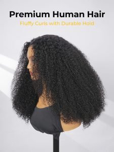 300% Density Bouncy Curly Drawstring 6x8 HD Lace Ready To Go Wig - Image 4