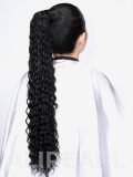 Alipearl Deep Wave Real Human Hair Ponytail With Magic Paste - Image 5