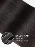 Super Double Drawn Straight Hair Extensions 3 Bundles with Full End Unprocessed Human Hair - Image 6