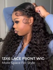 HD 13x6 Lace Frontal Wigs Loose Deep Wave 250% Full Density - Image 2