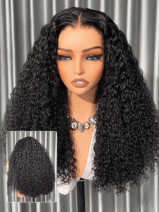 250 Density Tiktok Hot Selling Short Curly Lace Front Wig Ready To Go Glueless Human Hair - Image 9